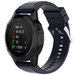 Curea ceas Smartwatch Garmin Fenix 7 / 6 / 5 Plus / 5, 22 mm Silicon iUni Dark Blue